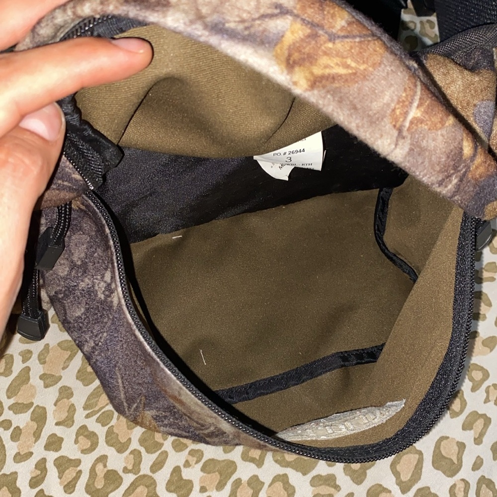 Vintage Camo fieldline Fanny pack belt hip bag hunting fishing gear - Picture 6 of 12